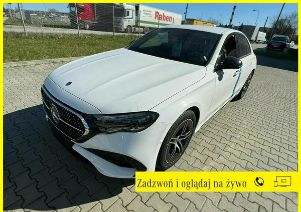 samochody osobowe Mercedes-Benz Klasa E cena 359988 przebieg: 1, rok produkcji 2024 z Brzostek